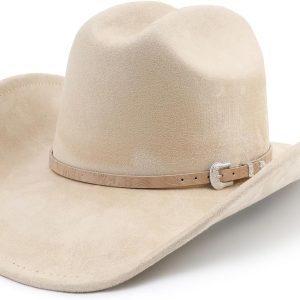 Big Cowboy Hat for Women Men Wide Brim Cowgirls Beach Cattleman Western Cowboys Hat