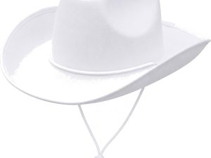Plain Felt Cowboy & Cowgirl Hat for Men and Women | Western Studded Cowboy Hat in Adult Sizes